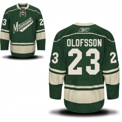 Gustav Olofsson Reebok Minnesota Wild Authentic Green Alternate Jersey