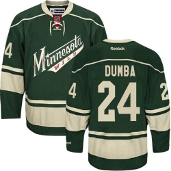 Matt Dumba Reebok Minnesota Wild Authentic Green Third NHL Jersey