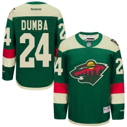 Matt Dumba Reebok Minnesota Wild Authentic Green 2016 Stadium Series NHL Jersey