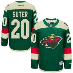 Ryan Suter Reebok Minnesota Wild Authentic Green 2016 Stadium Series NHL Jersey