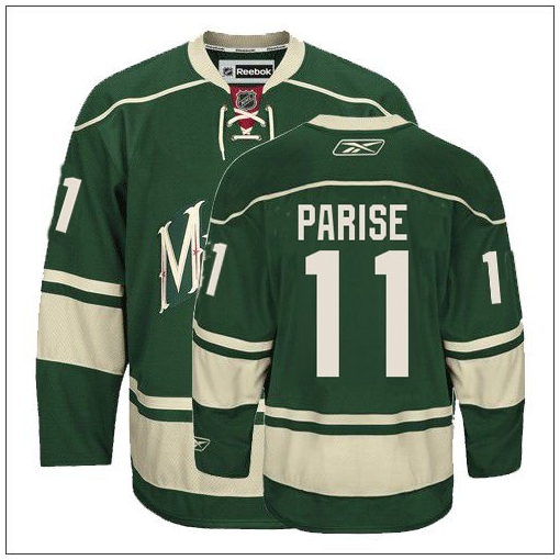 Zach Parise Reebok Minnesota Wild 