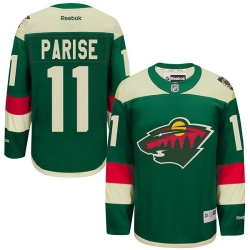 Zach Parise Reebok Minnesota Wild Premier Green 2016 Stadium Series NHL Jersey